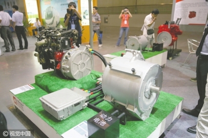 动力电池展示图